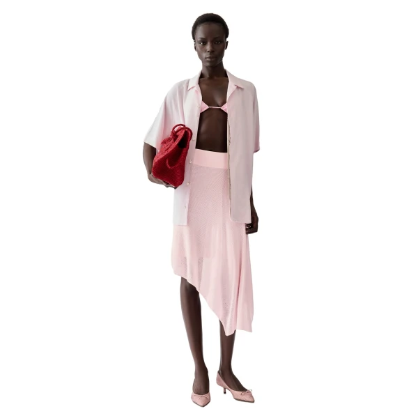The Voile Skirt in Light Pink