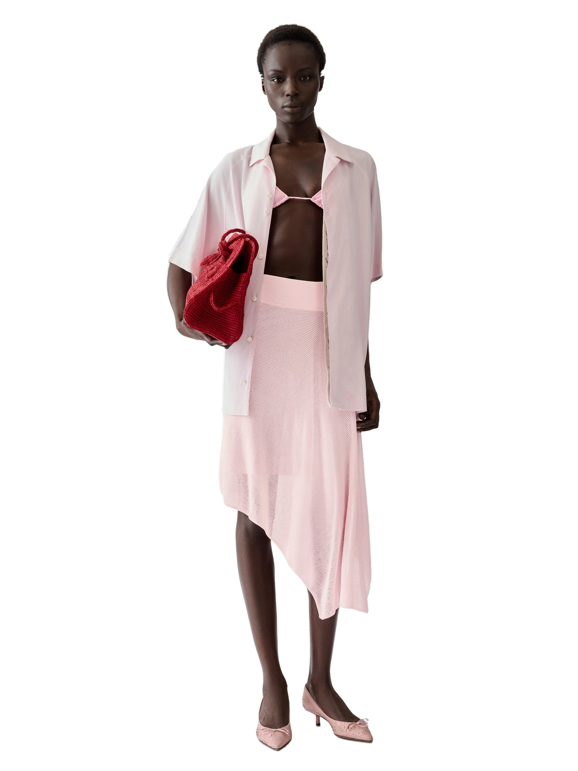 Jacquemus-The-Voile-Skirt-in-Light-Pink-coveti-white Jacquemus Voile Skirt