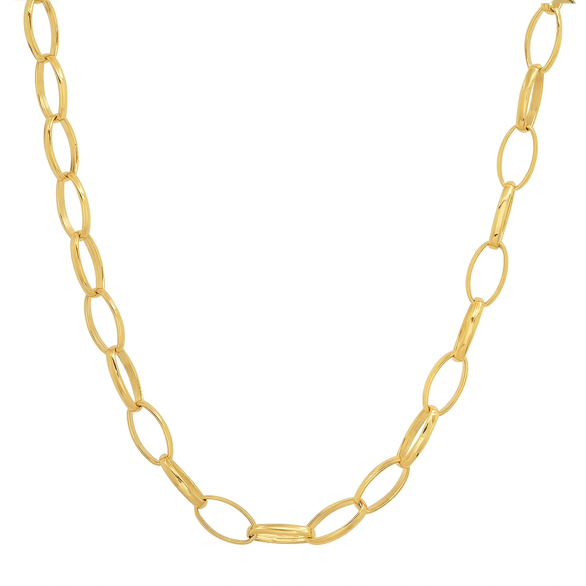 Jennifer Meyer 20 Inch Medium Edith Link Necklace in 18K Yellow Gold Jennifer Meyer 20 Inch Medium Edith Link Necklace in 18K Yellow Gold | Fine Necklaces | Coveti
