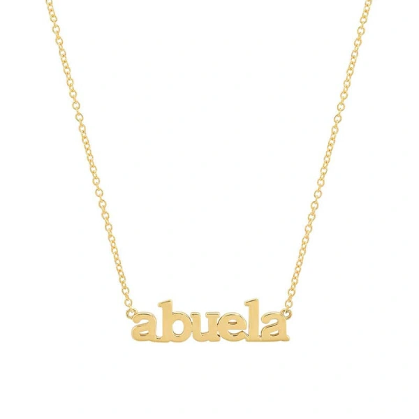 Jennifer Meyer Abuela Necklace in 18K Yellow Gold | Fine Necklaces | Coveti