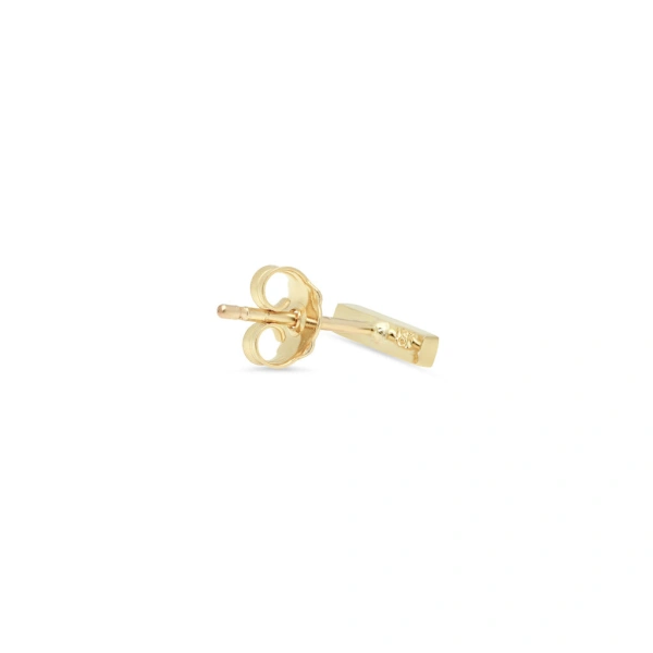 Jennifer Meyer Bar Studs in 18K Yellow Gold | Fine Earrings | Coveti