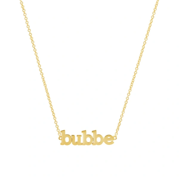 Jennifer Meyer Bubbe Necklace in 18K Yellow Gold | Fine Necklaces | Coveti