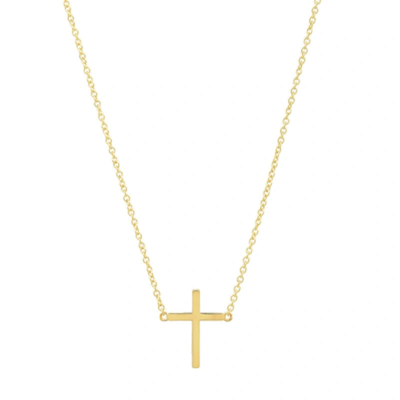 Jennifer Meyer Cross Necklace in 18K Yellow Gold Jennifer Meyer Cross Necklace in 18K Yellow Gold | Fine Necklaces | Coveti