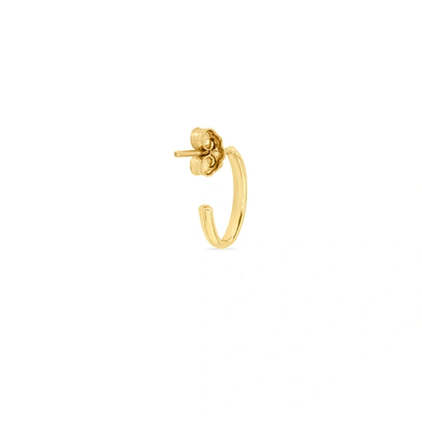 Jennifer Meyer Diamond Edith Studs in 18K Yellow Gold | Fine Earrings | Coveti