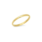 Jennifer Meyer Edith Band in 18K Yellow Gold | Fine Rings | Coveti