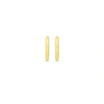 Jennifer Meyer Edith Studs in 18K Yellow Gold | Fine Earrings | Coveti