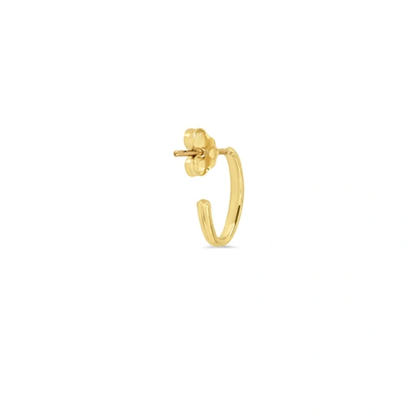 Jennifer Meyer Edith Studs in 18K Yellow Gold | Fine Earrings | Coveti