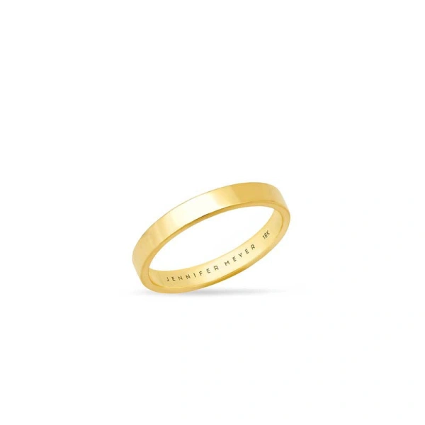 Jennifer Meyer Ellen Band in 18K Yellow Gold | Fine Rings | Coveti