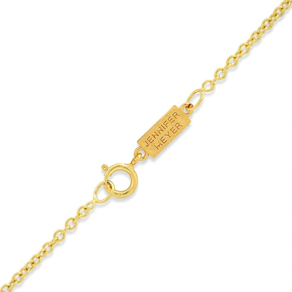 Jennifer Meyer Grandma Necklace in 18K Yellow Gold | Fine Necklaces | Coveti