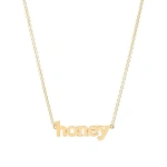 Jennifer Meyer Honey Necklace in 18K Yellow Gold | Fine Necklaces | Coveti