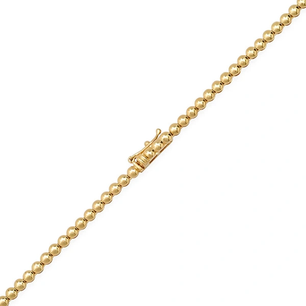 Jennifer Meyer Illusion Set Diamond Tennis Necklace with Large Diamond Open Heart in 18K Yellow Gold | Fine Necklaces | Coveti