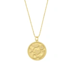 Jennifer Meyer Lucky In Love Pendant Necklace in 18K Yellow Gold | Fine Necklaces | Coveti