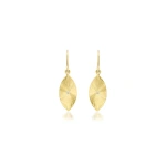 Jennifer Meyer Mini 70's Evil Eye Earrings in 18K Yellow Gold | Fine Earrings | Coveti
