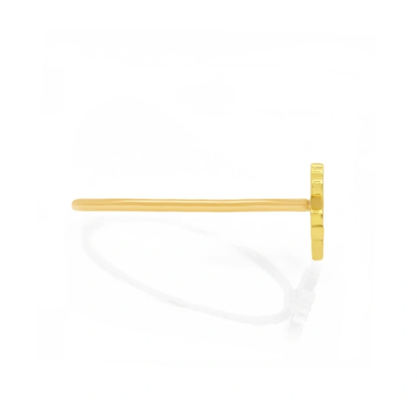 Jennifer Meyer Mini Clover Ring in 18K Yellow Gold | Fine Rings | Coveti