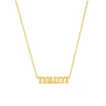 Jennifer Meyer Mum Necklace in 18K Yellow Gold | Fine Necklaces | Coveti