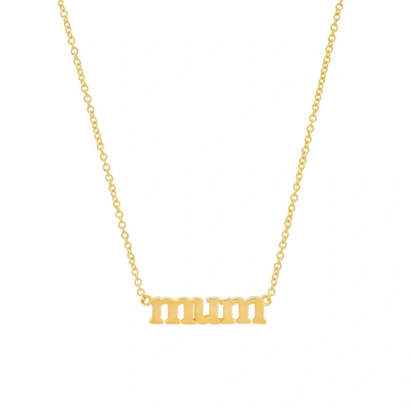 Jennifer Meyer Mum Necklace in 18K Yellow Gold | Fine Necklaces | Coveti