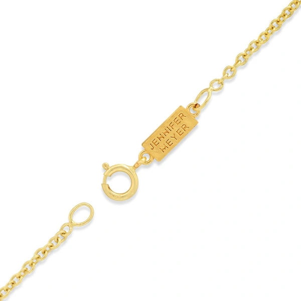 Jennifer Meyer Mummy Necklace in 18K Yellow Gold | Fine Necklaces | Coveti