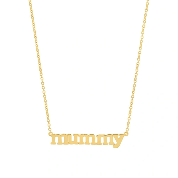 Mummy Necklace in 18K Yellow Gold