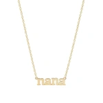 Jennifer Meyer Nana Necklace in 18K Yellow Gold | Fine Necklaces | Coveti