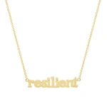 Jennifer Meyer Resilient Necklace in 18K Yellow Gold | Fine Necklaces | Coveti