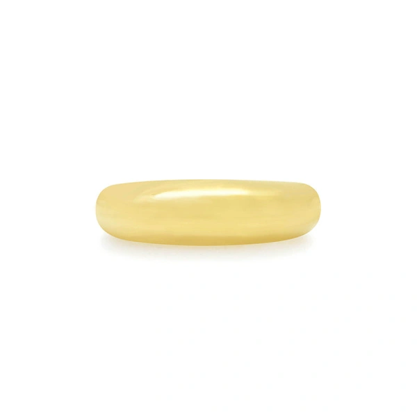 Jennifer Meyer Small Dome Ring in 18K Yellow Gold | Fine Rings | Coveti