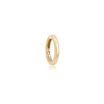 Jennifer Meyer Tubular Ear Cuff in 18K White Gold | Fine Earrings | Coveti