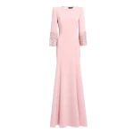 Jenny Packham Anita Dress in Pink Pearl | Coveti