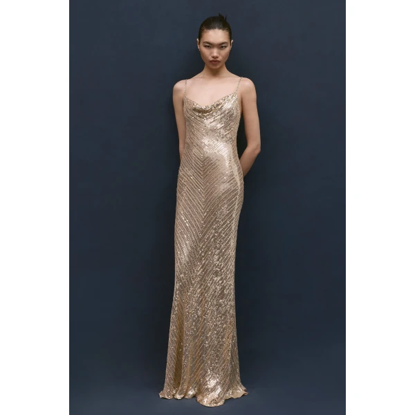 Jenny Packham Ariel Dress in Illusion | Evening Gowns | Coveti
