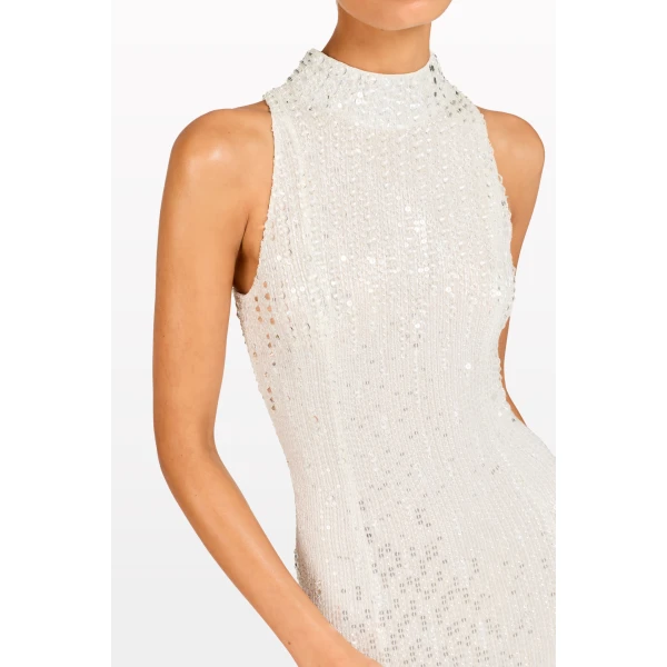 Jenny Packham Benue Dress in Vanilla | Evening Gowns | Coveti