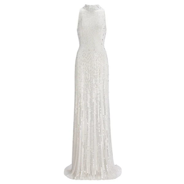 Jenny Packham Benue Dress in Vanilla | Coveti