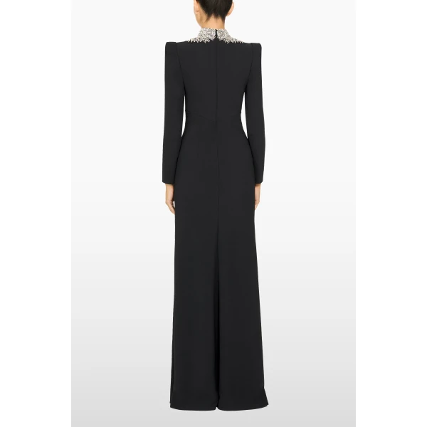 Jenny Packham Chama Dress in Liquorice | Evening Gowns | Coveti