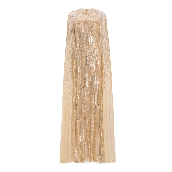 Cosmic Dust Dress in Sparrowhawk
