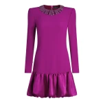 Jenny Packham Countessa Dress in Magenta | Coveti