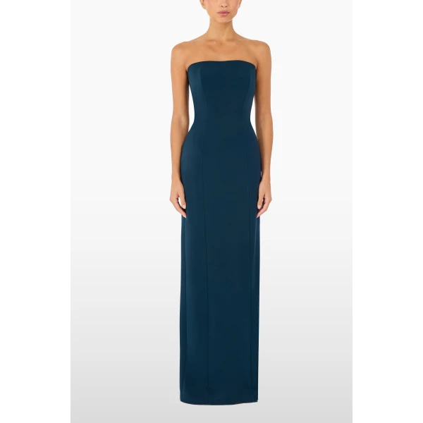 Jenny Packham Estelle Dress in Hawks Eye Blue | Evening Gowns | Coveti