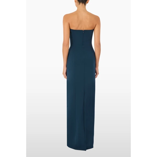 Jenny Packham Estelle Dress in Hawks Eye Blue | Evening Gowns | Coveti