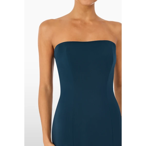 Jenny Packham Estelle Dress in Hawks Eye Blue | Evening Gowns | Coveti
