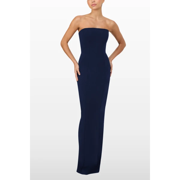Jenny Packham Estelle Dress in Ink | Evening Gowns | Coveti