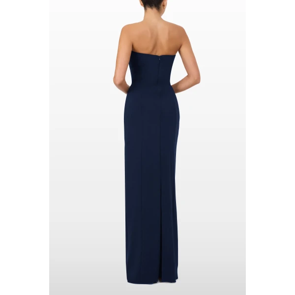 Jenny Packham Estelle Dress in Ink | Evening Gowns | Coveti