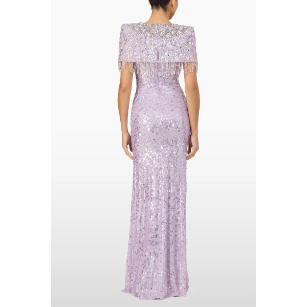 Jenny Packham Eugenie Dress in Thistle | Evening Gowns | Coveti