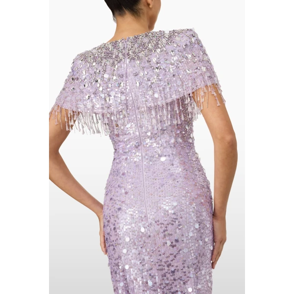 Jenny Packham Eugenie Dress in Thistle | Evening Gowns | Coveti
