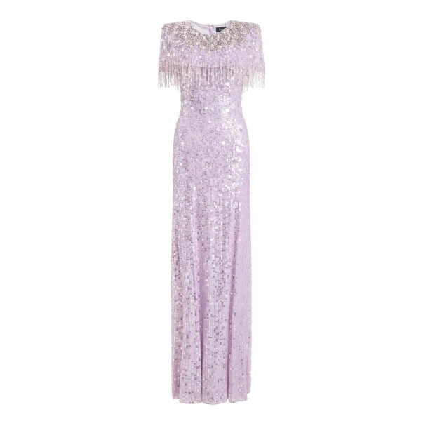 Jenny Packham Eugenie Dress in Thistle | Coveti