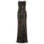Jenny Packham Euphoria Dress in Liquorice | Coveti