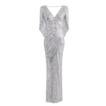 Jenny Packham Fiore Dress in Ammonite | Coveti