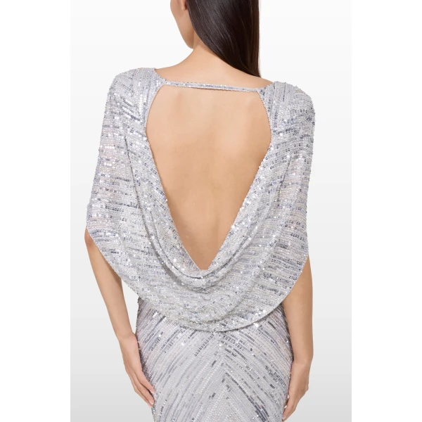 Jenny Packham Fiore Dress in Ammonite | Evening Gowns | Coveti