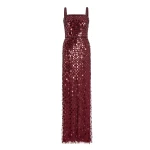 Jenny Packham Juliette Dress in Cardinal | Coveti