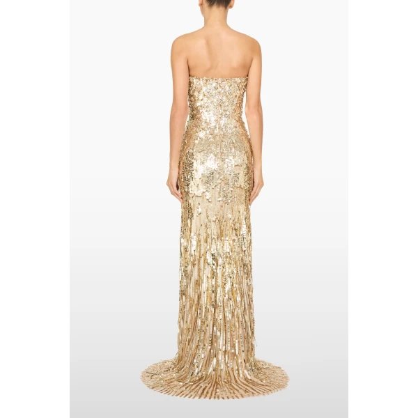 Jenny Packham Kimi Dress in Illusion | Evening Gowns | Coveti