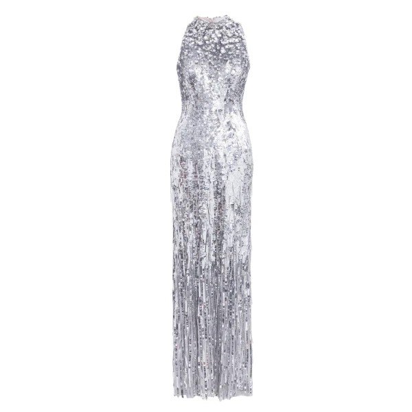 Jenny Packham Kimiko Dress in Ammonite | Coveti
