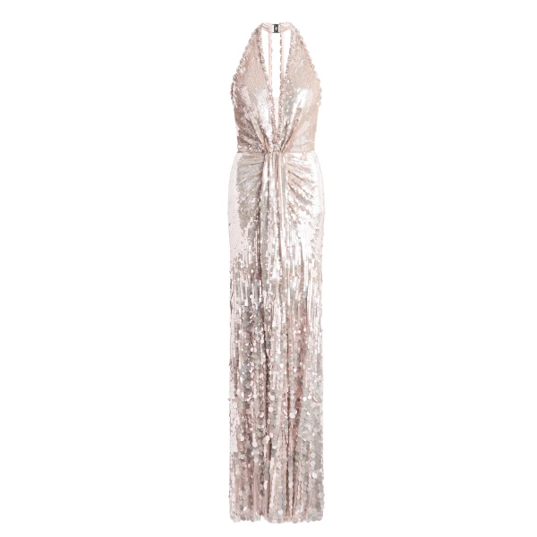 Jenny Packham Lisette Dress in Ballerina Pink | Coveti