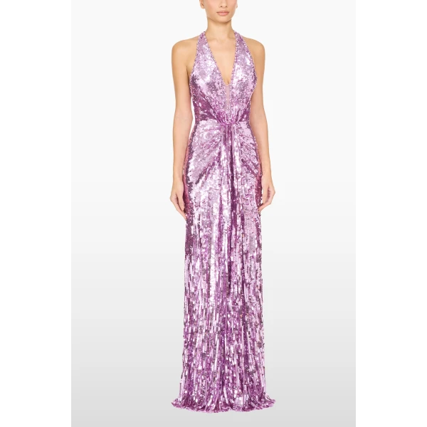 Jenny Packham Lisette Dress in Lilac | Evening Gowns | Coveti