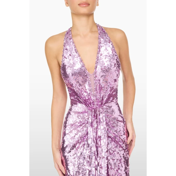 Jenny Packham Lisette Dress in Lilac | Evening Gowns | Coveti